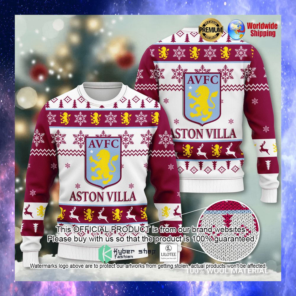 aston villa fc christmas sweater 1 838
