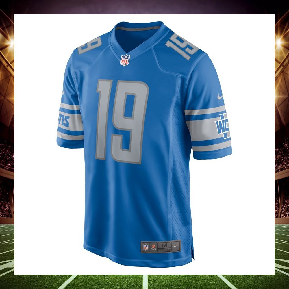 austin seibert detroit lions blue football jersey 2 406
