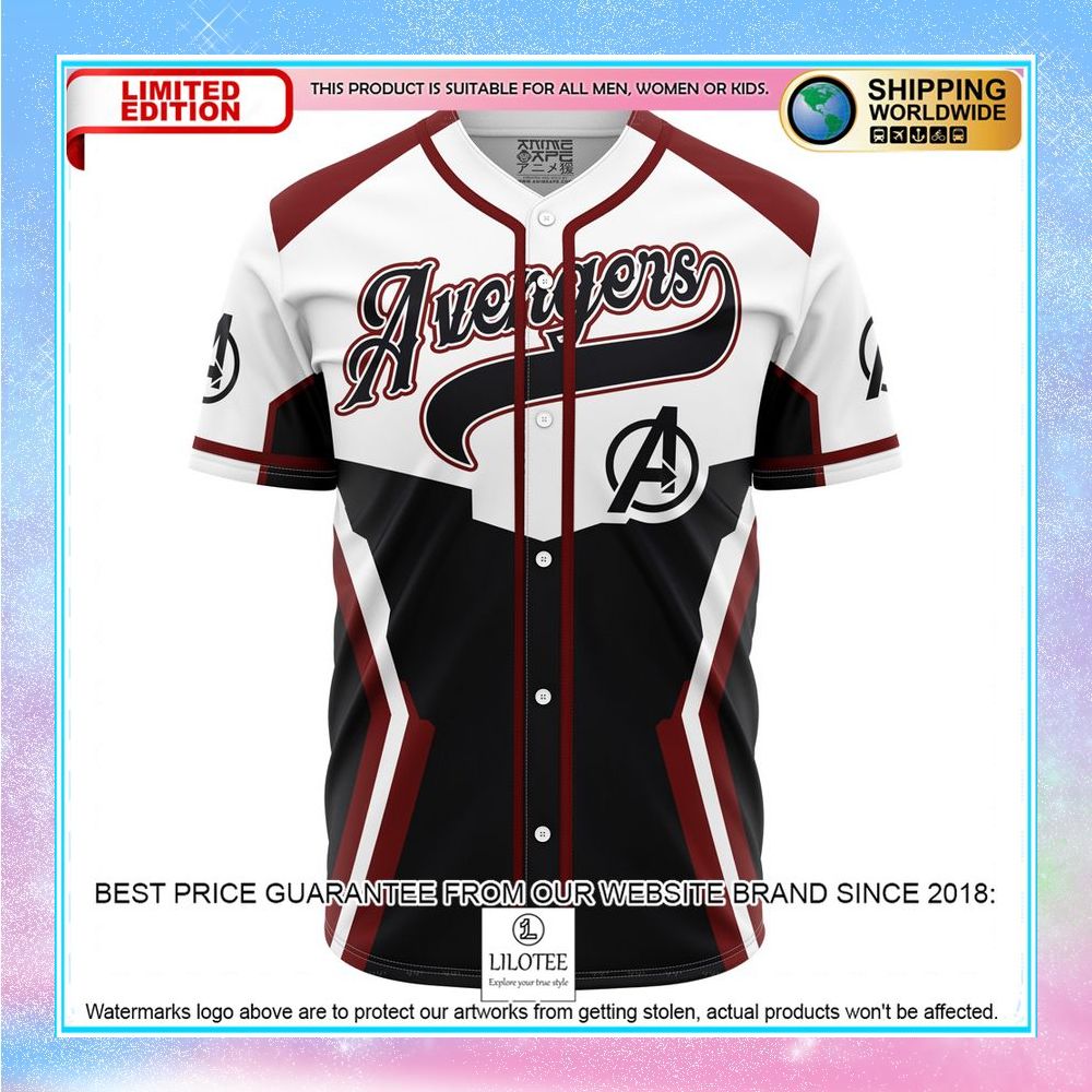 avengers endgame marvel baseball jersey 1 265