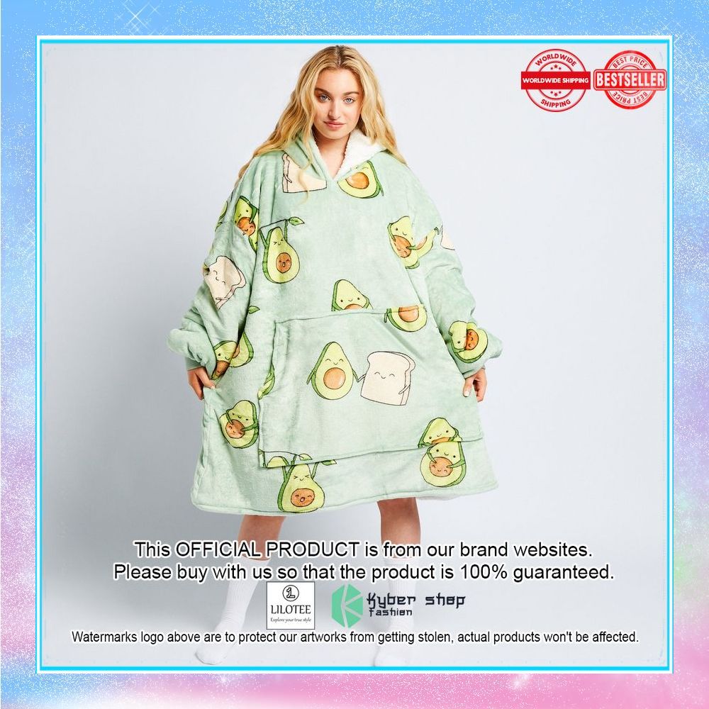 avocado oodie blanket hoodie 1 85