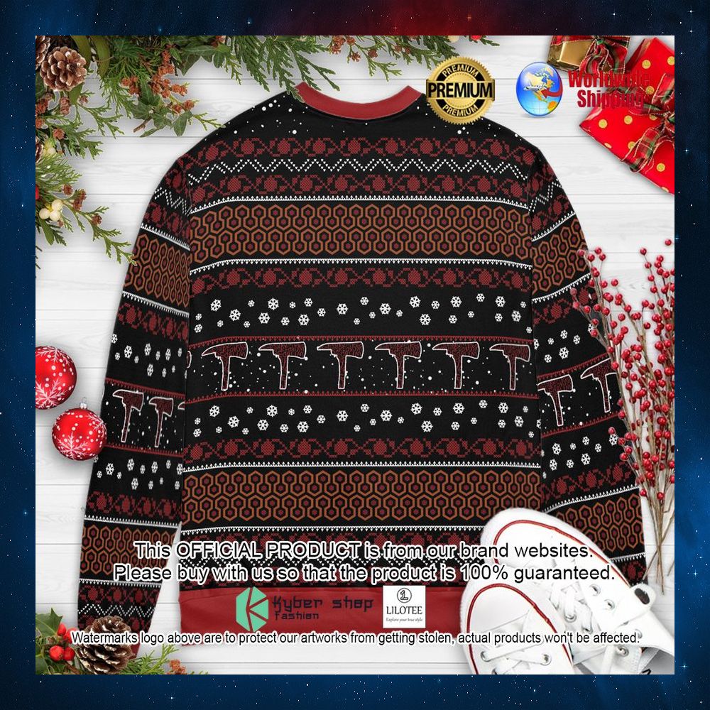 baby its cold outside jack torrances the shining christmas sweater 2 833