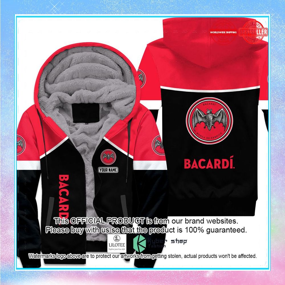 bacardi custom fleece hoodie 1 771