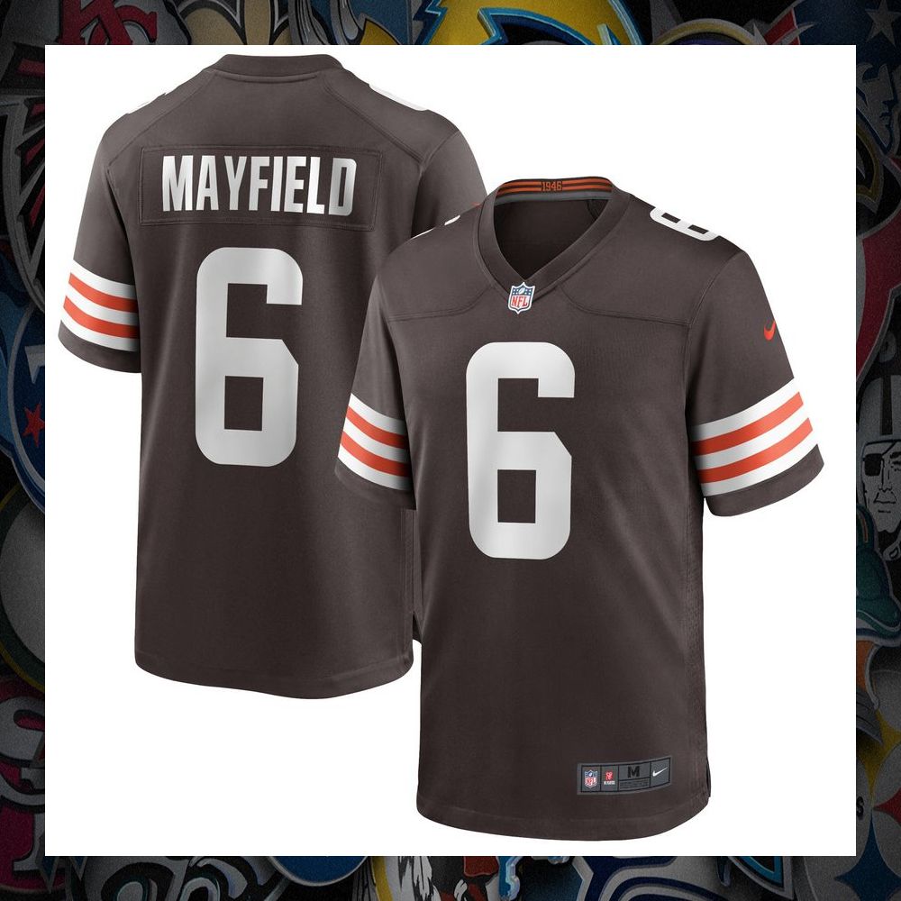 Baker Mayfield Cleveland Browns 1946 Collection Alternate White Football Jersey 5 baker mayfield cleveland browns 1946 collection alternate white football jersey 5 728