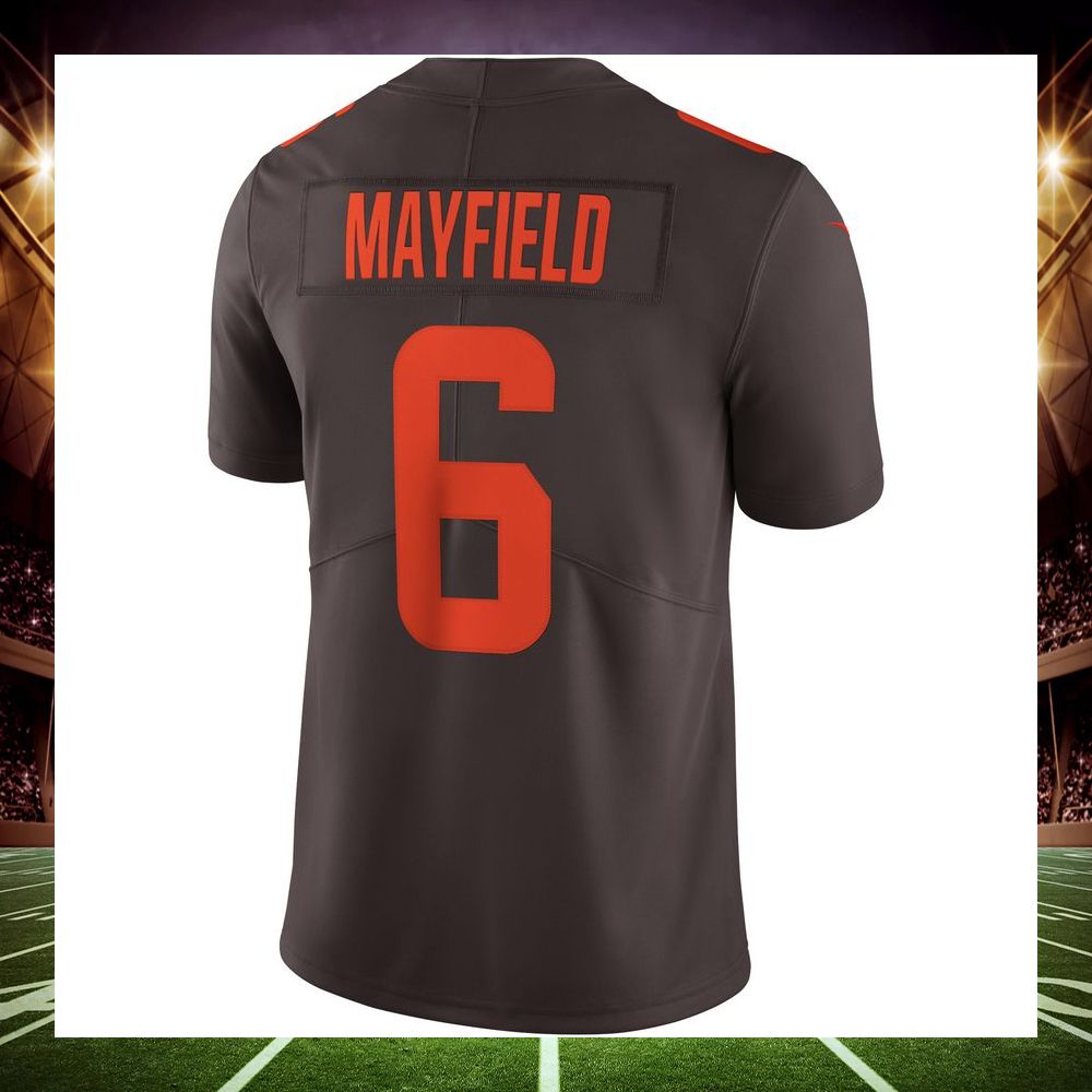 baker mayfield cleveland browns alternate vapor limited brown football jersey 3 617