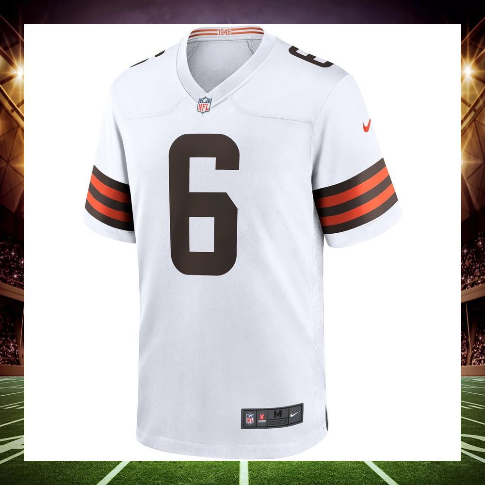 baker mayfield cleveland browns white football jersey 2 432