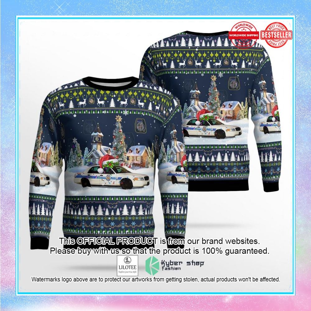 baltimore county md police ford crown victoria 15 christmas sweater 1 362