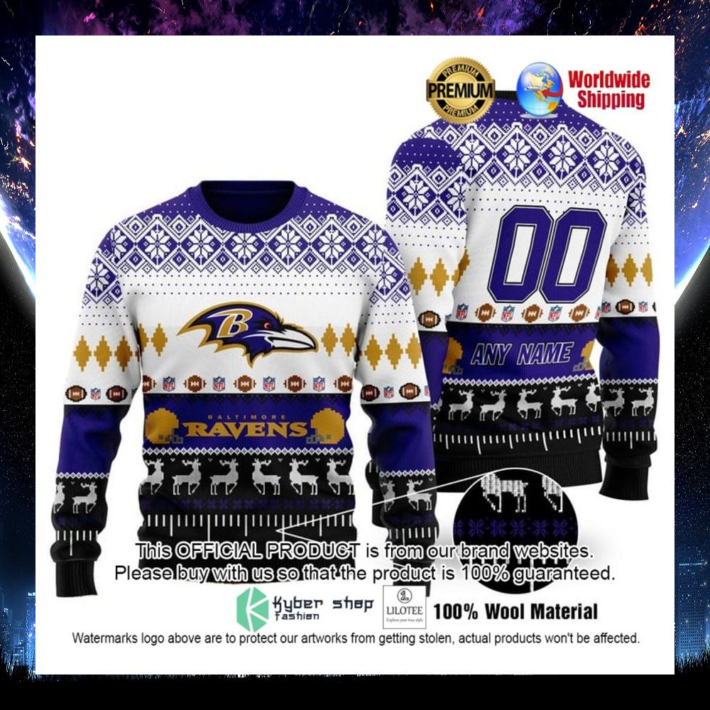 baltimore ravens nfl personalized sweater 1 690