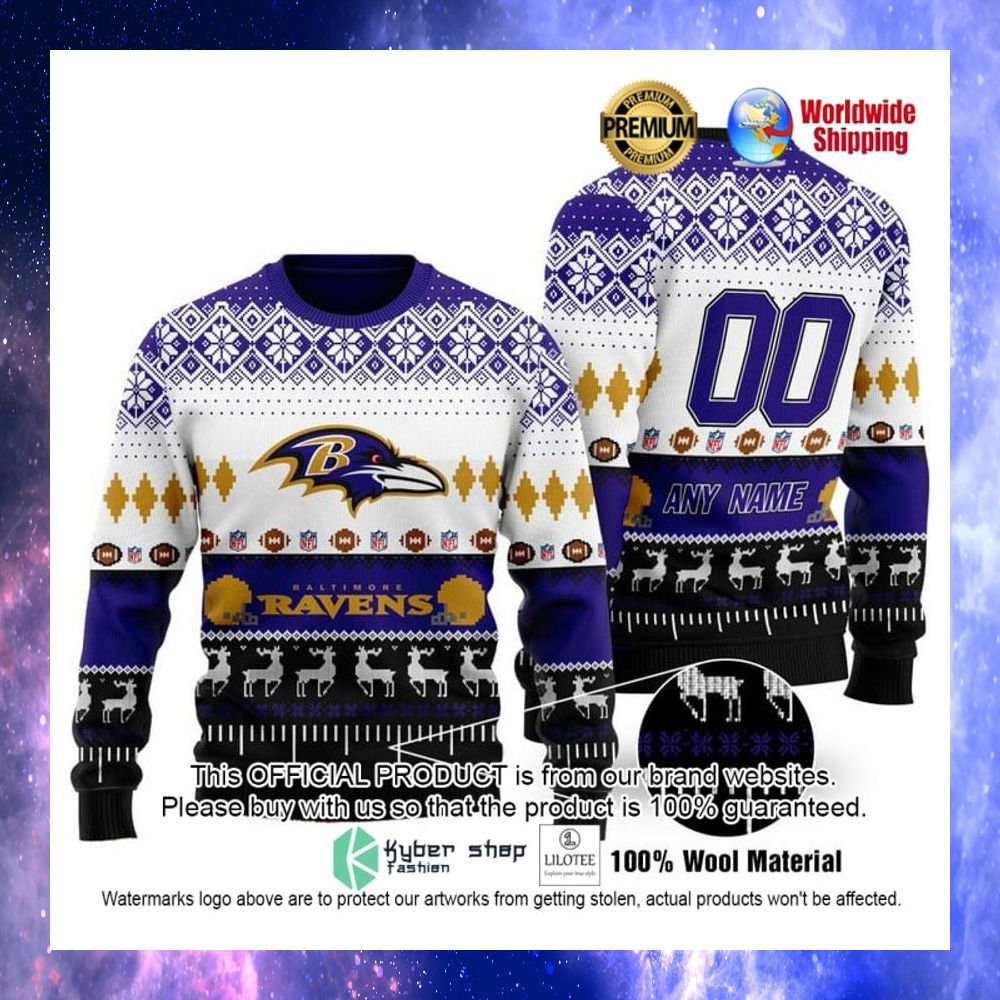 baltimore ravens nfl personalized sweater 1 951