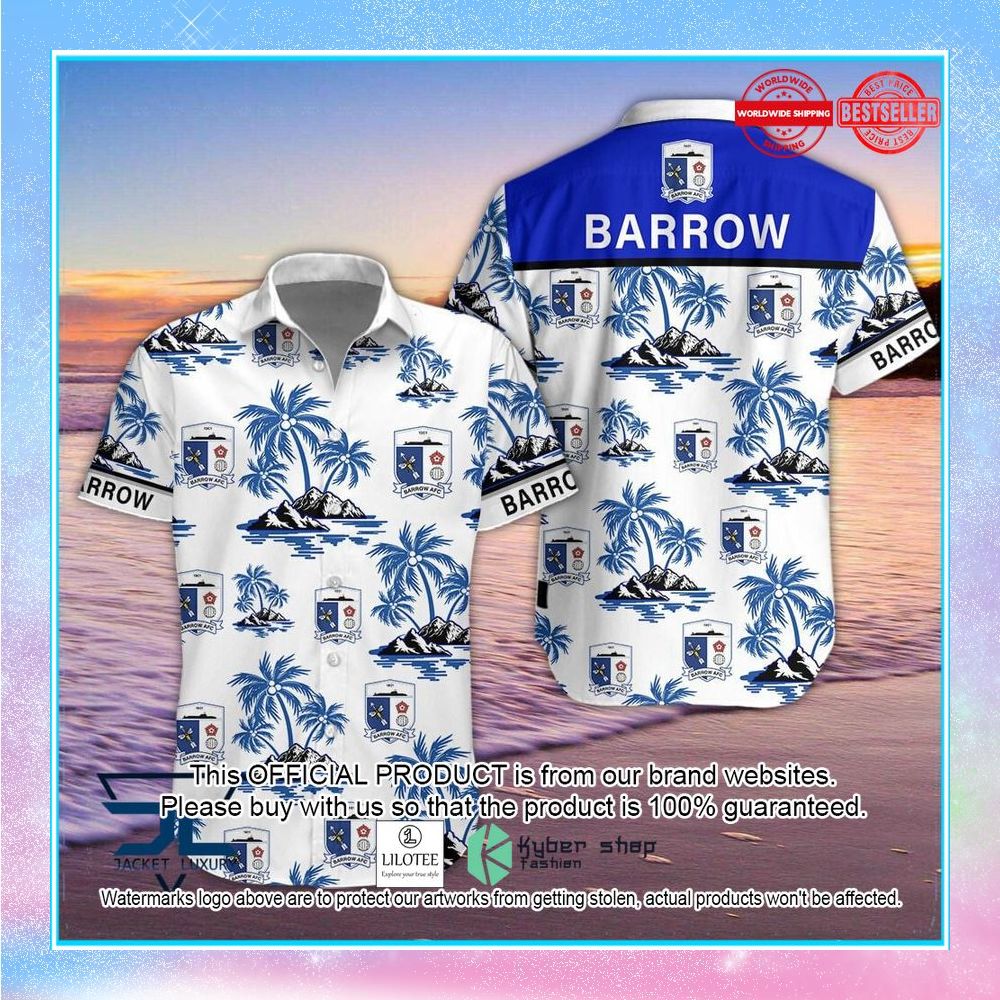 barrow afc hawaiian shirt short 1 776