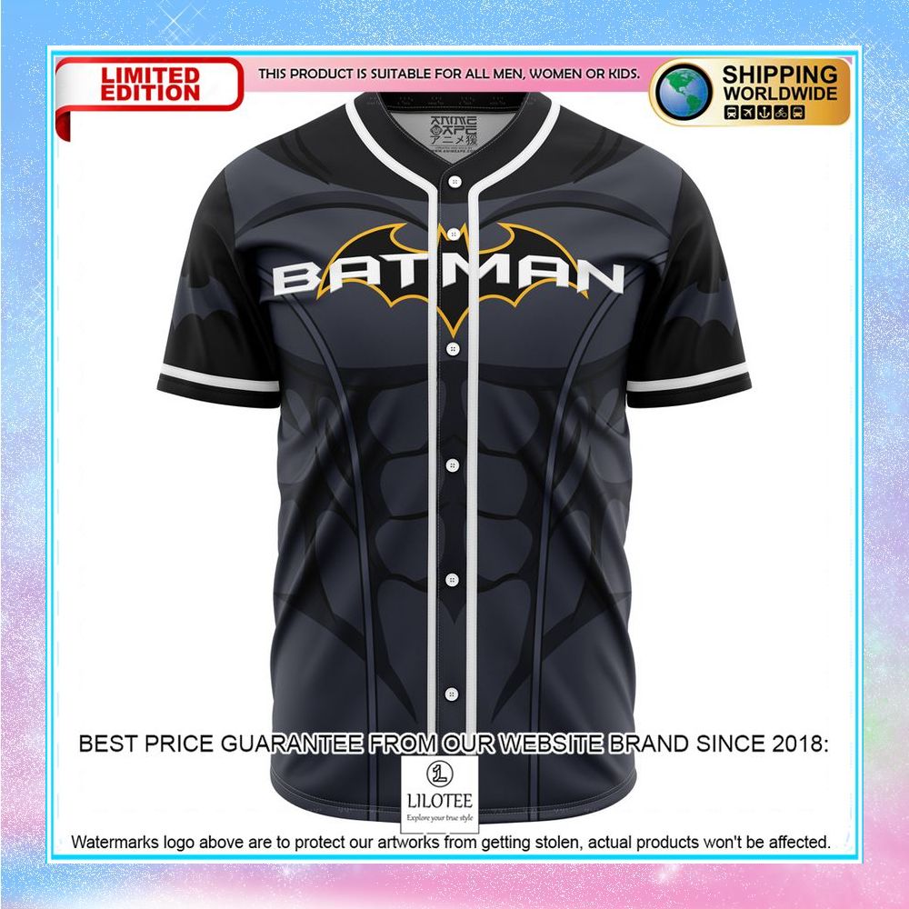batman dc comics baseball jersey 2 451