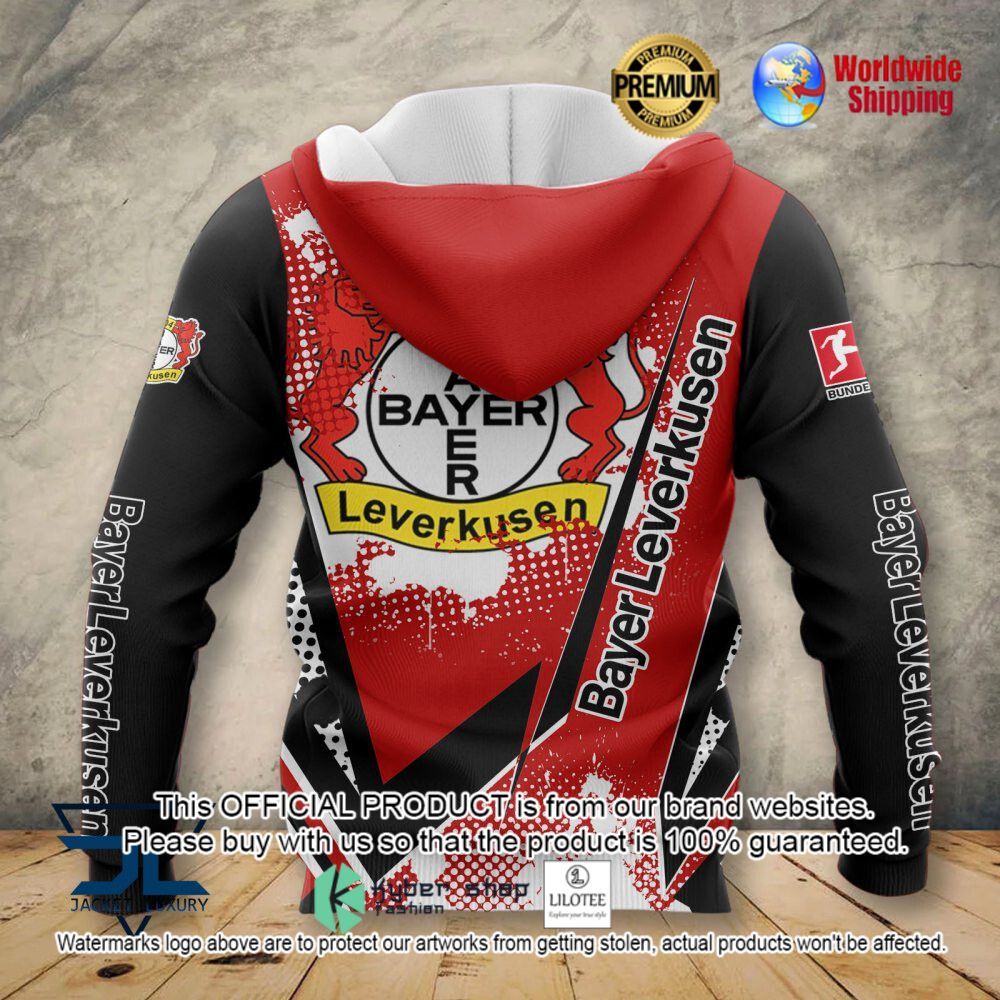 bayer 04 leverkusen custom name 3d hoodie shirt 2 447