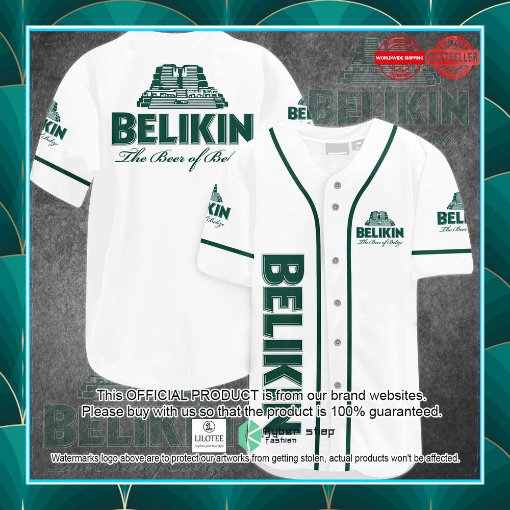 belikin beer baseball jersey 1 429
