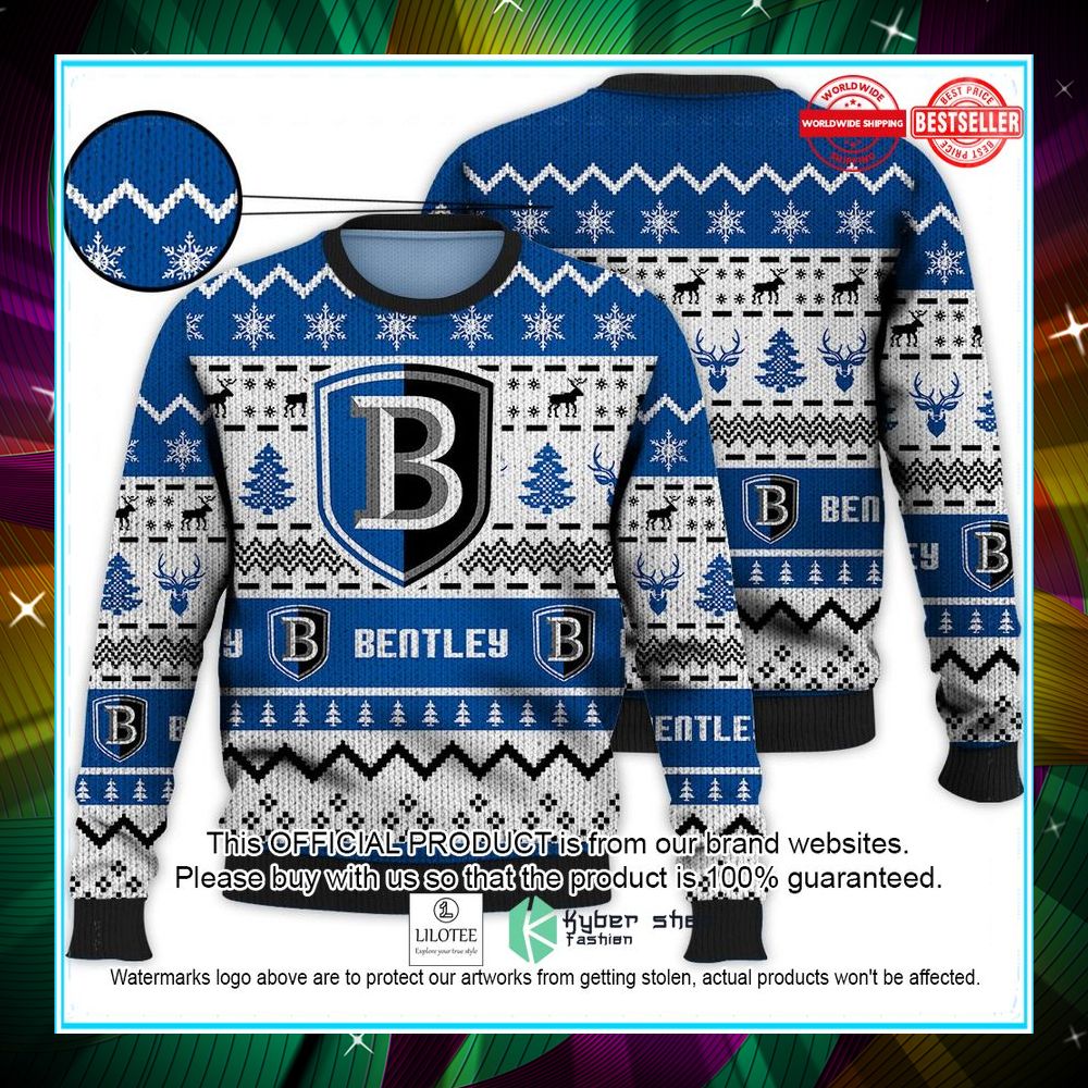 bentley falcon blue ugly christmas sweater 1 571