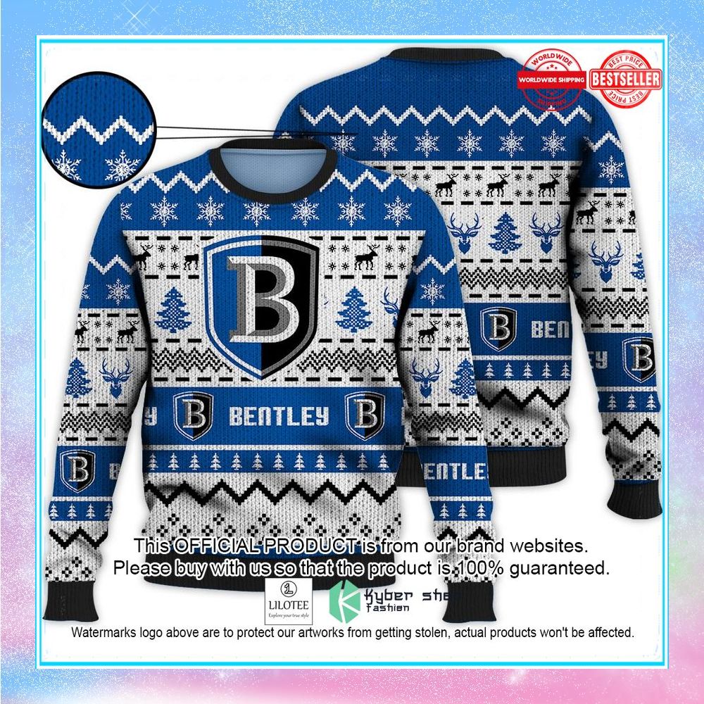 bentley falcon blue ugly christmas sweater 1 681