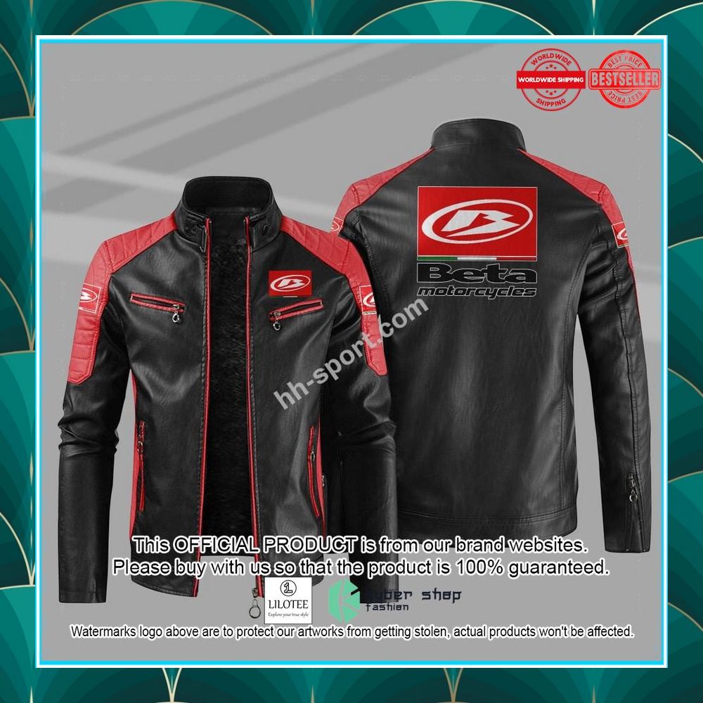 beta motorcycles motor leather jacket 6 952