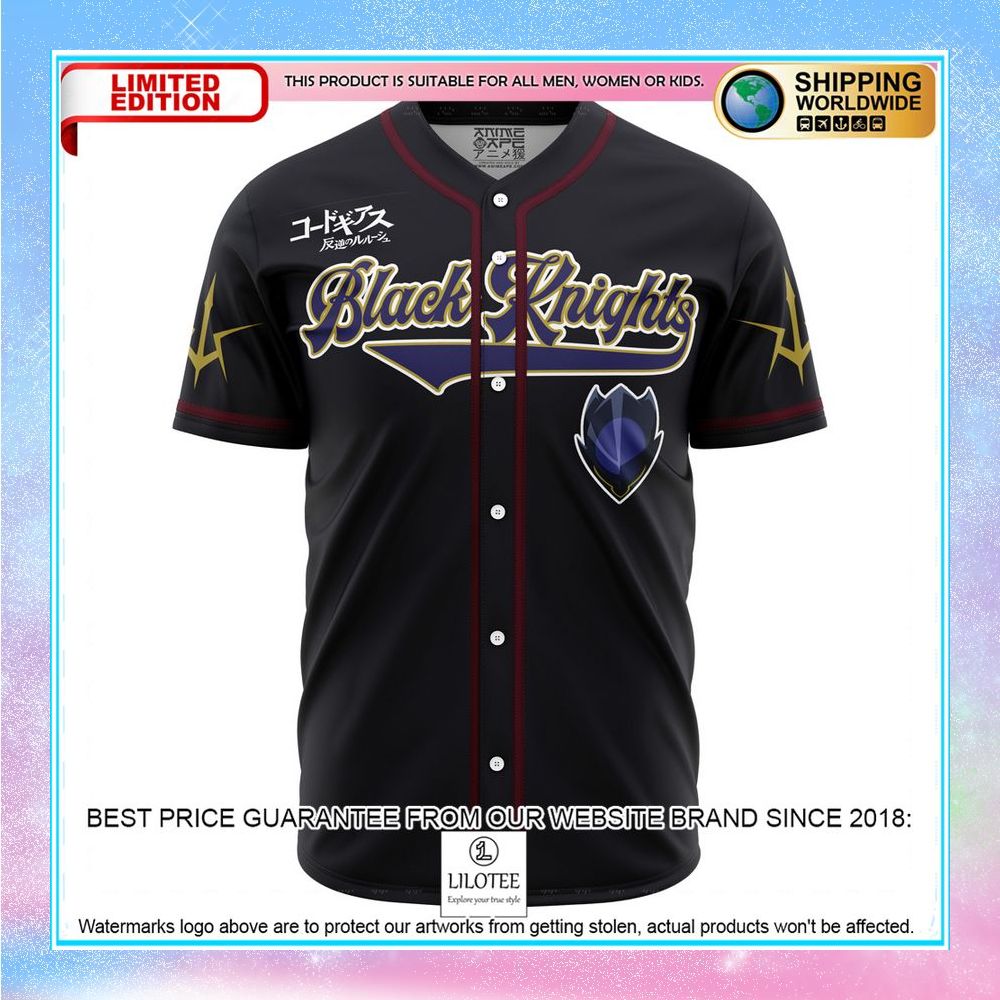 black knights zero code geass baseball jersey 1 770