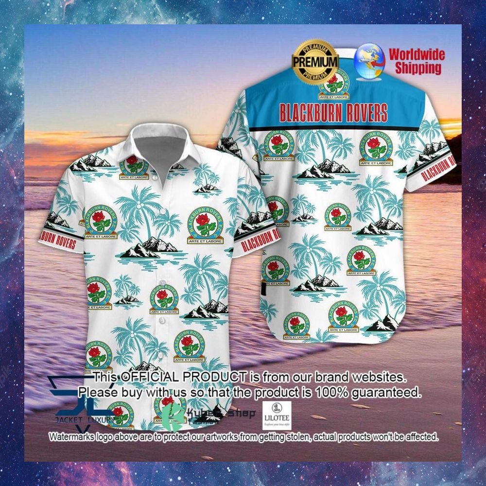 blackburn rovers hawaiian shirt short 1 827