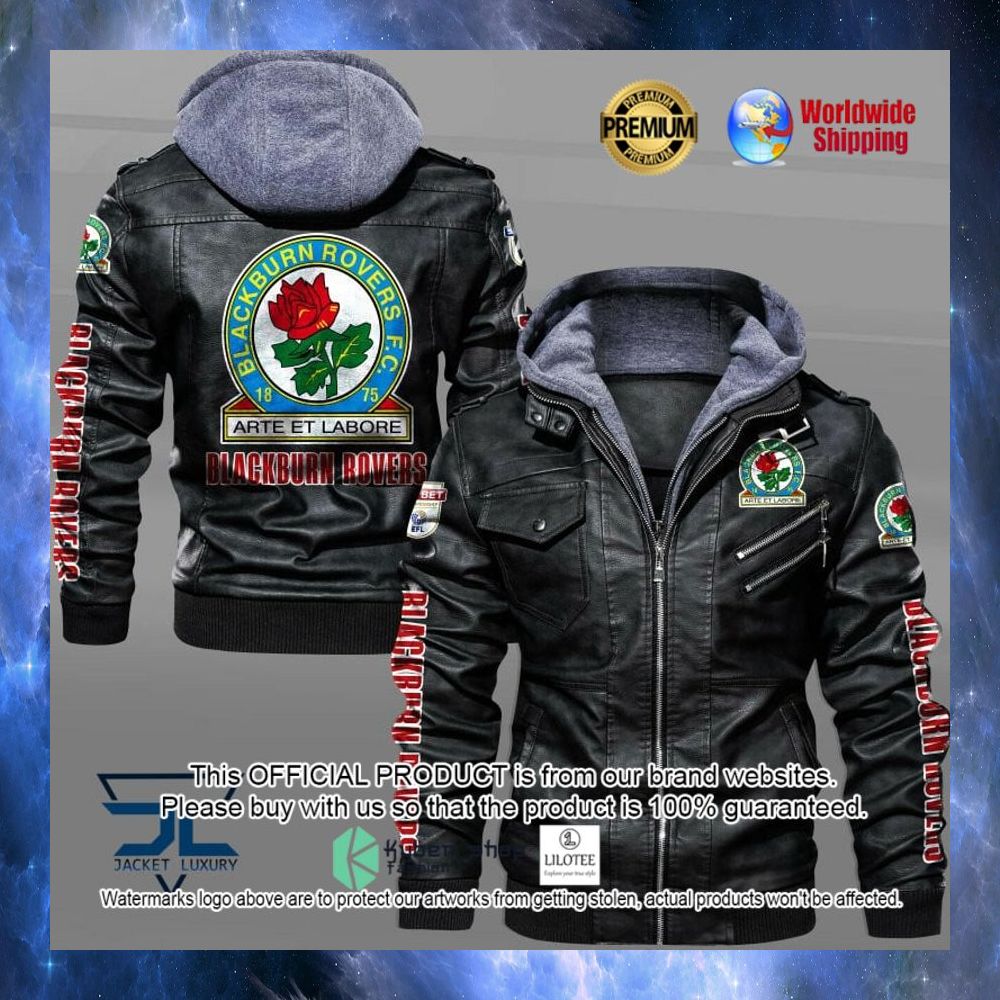 blackburn rovers leather jacket 1 11