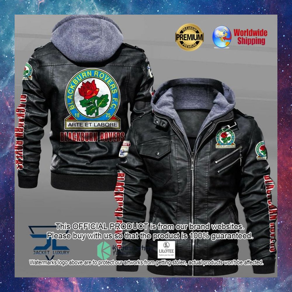 blackburn rovers leather jacket 1 485