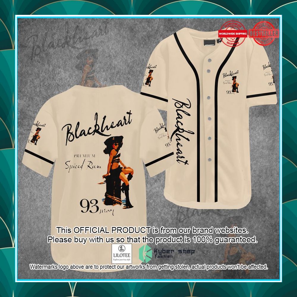 blackheart spice rum baseball jersey 1 571