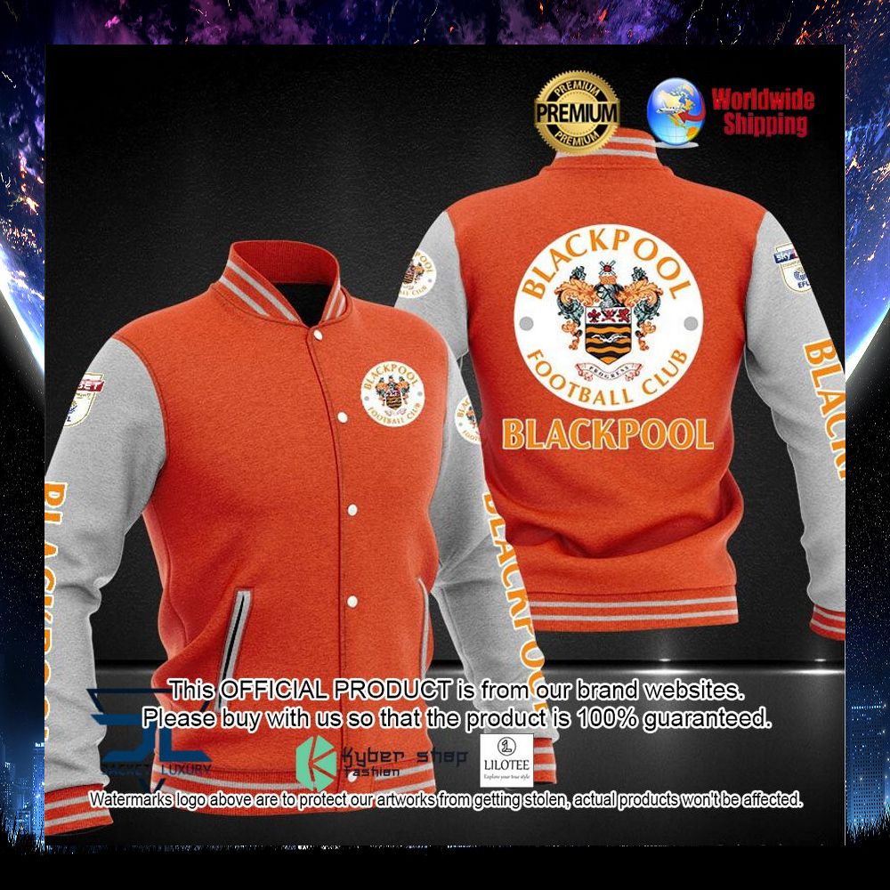 blackpool f c baseball jacket 1 262