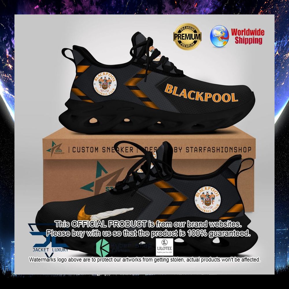 blackpool f c clunky max soul shoes 1 783