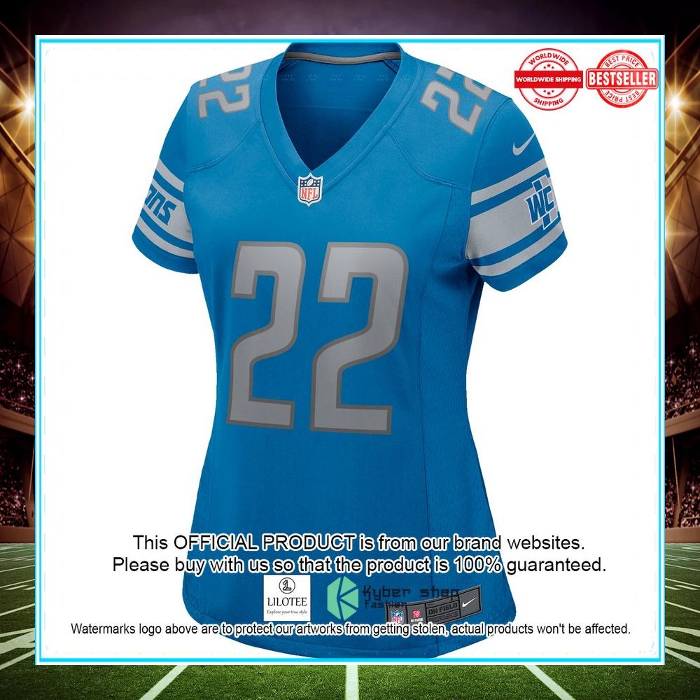 bobby layne detroit lions nike retired blue football jersey 2 617