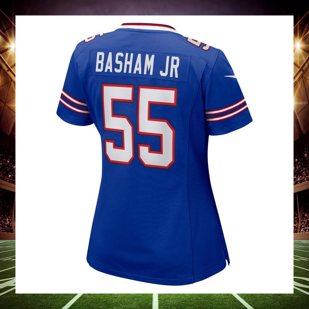 boogie basham buffalo bills royal football jersey 3 683