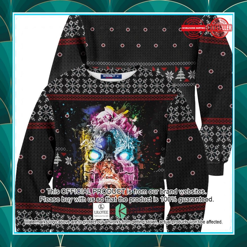 borderlands psycho ugly sweater 1 411