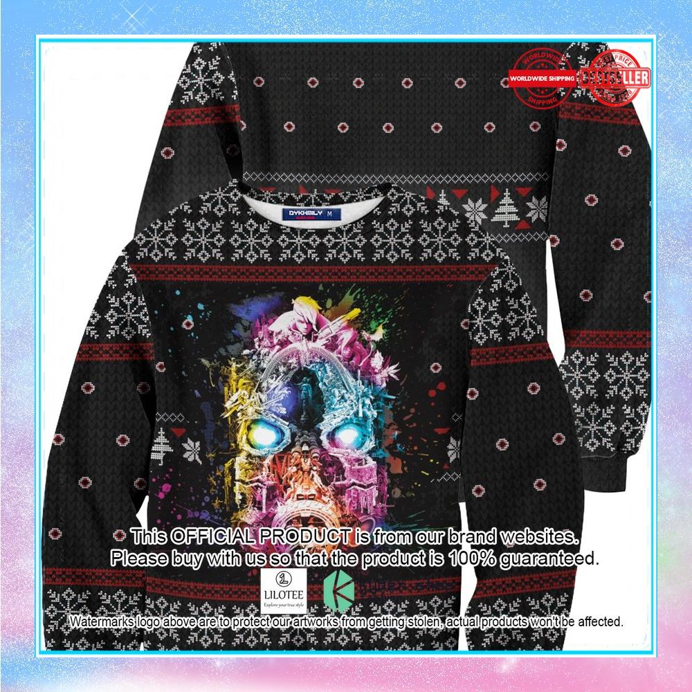 borderlands psycho ugly sweater 1 606