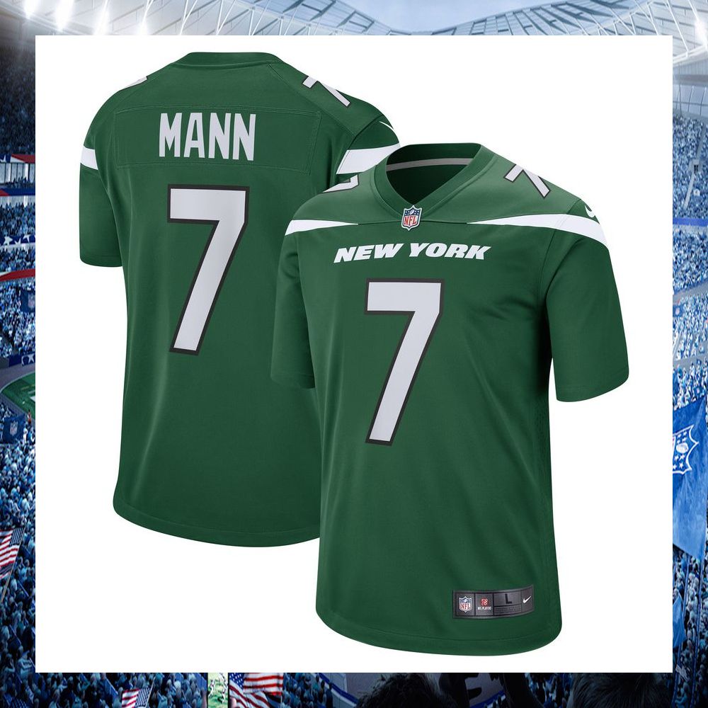 braden mann new york jets nike gotham green football jersey 1 73
