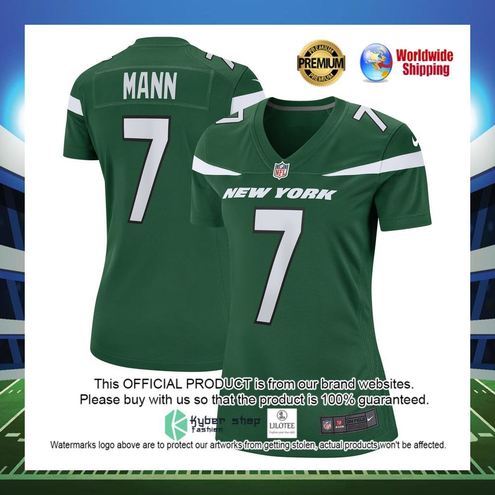 braden mann new york jets nike womens game gotham green football jersey 1 170