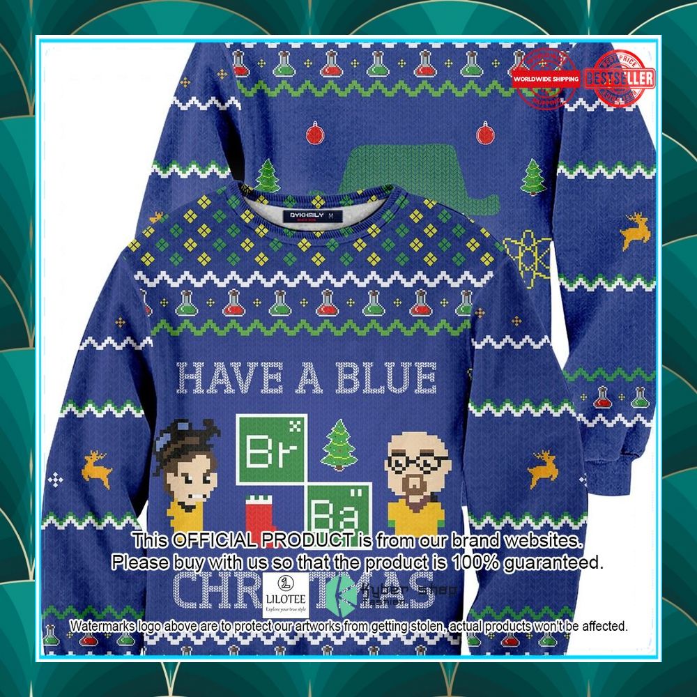breaking bad holiday ugly sweater 1 427