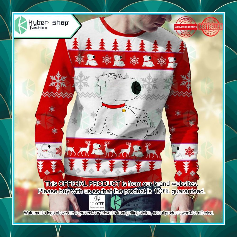 brian griffin family guy ugly sweater 2 252