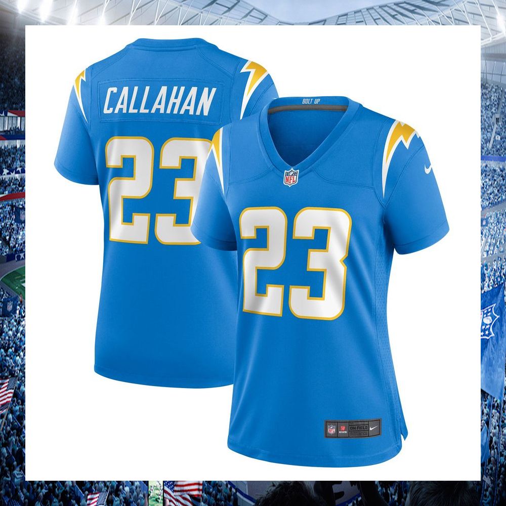 bryce callahan los angeles chargers nike womens powder blue football jersey 1 510