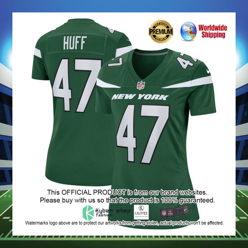 bryce huff new york jets nike womens game gotham green football jersey 1 676