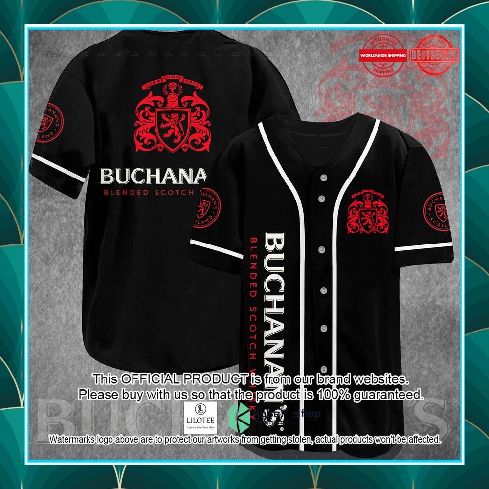buchanans black baseball jersey 1 942
