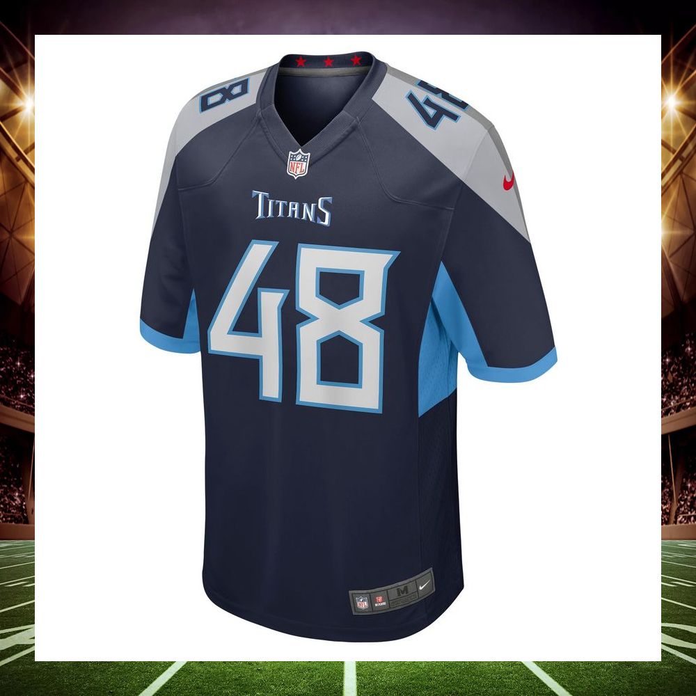 bud dupree tennessee titans navy football jersey 2 861