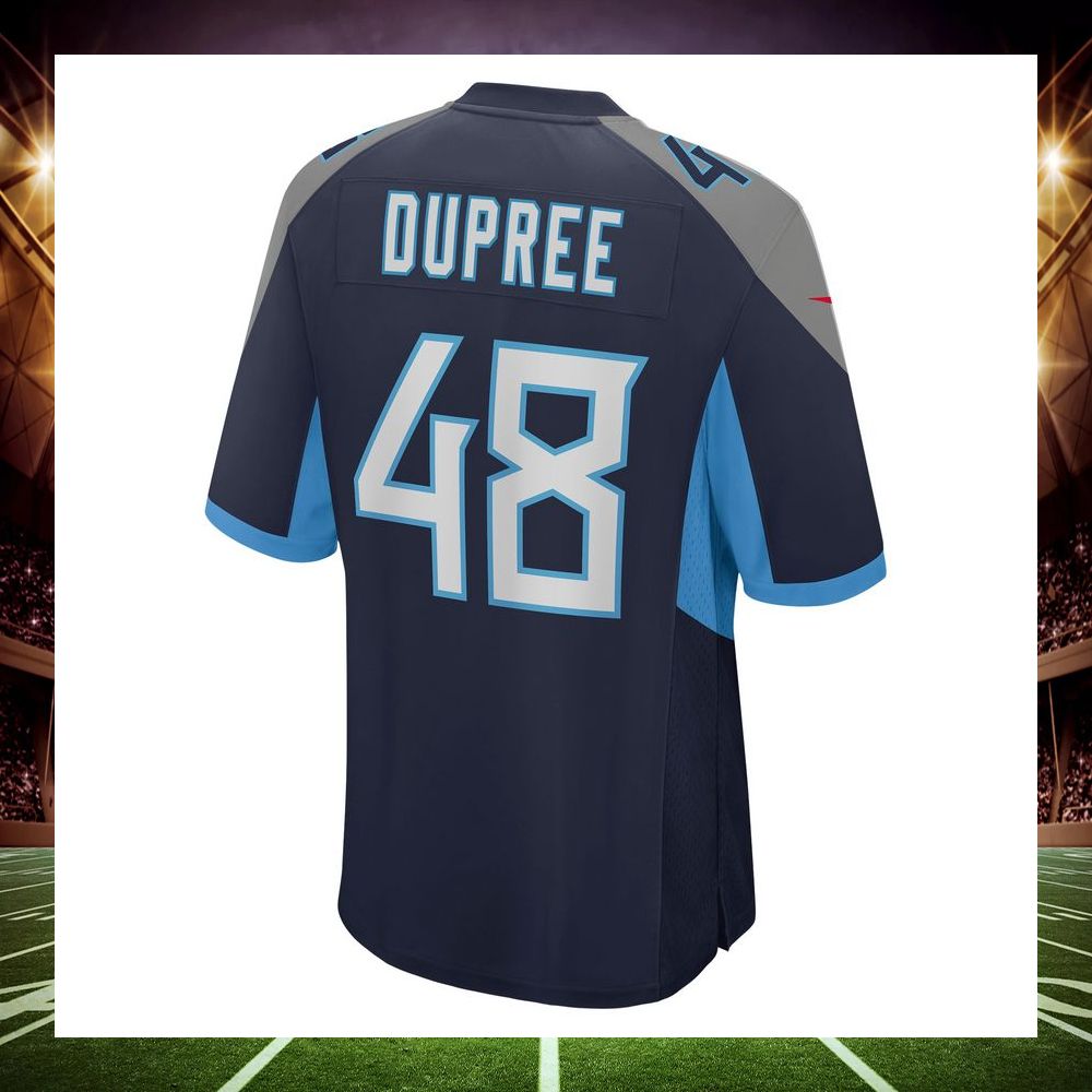 bud dupree tennessee titans navy football jersey 3 251