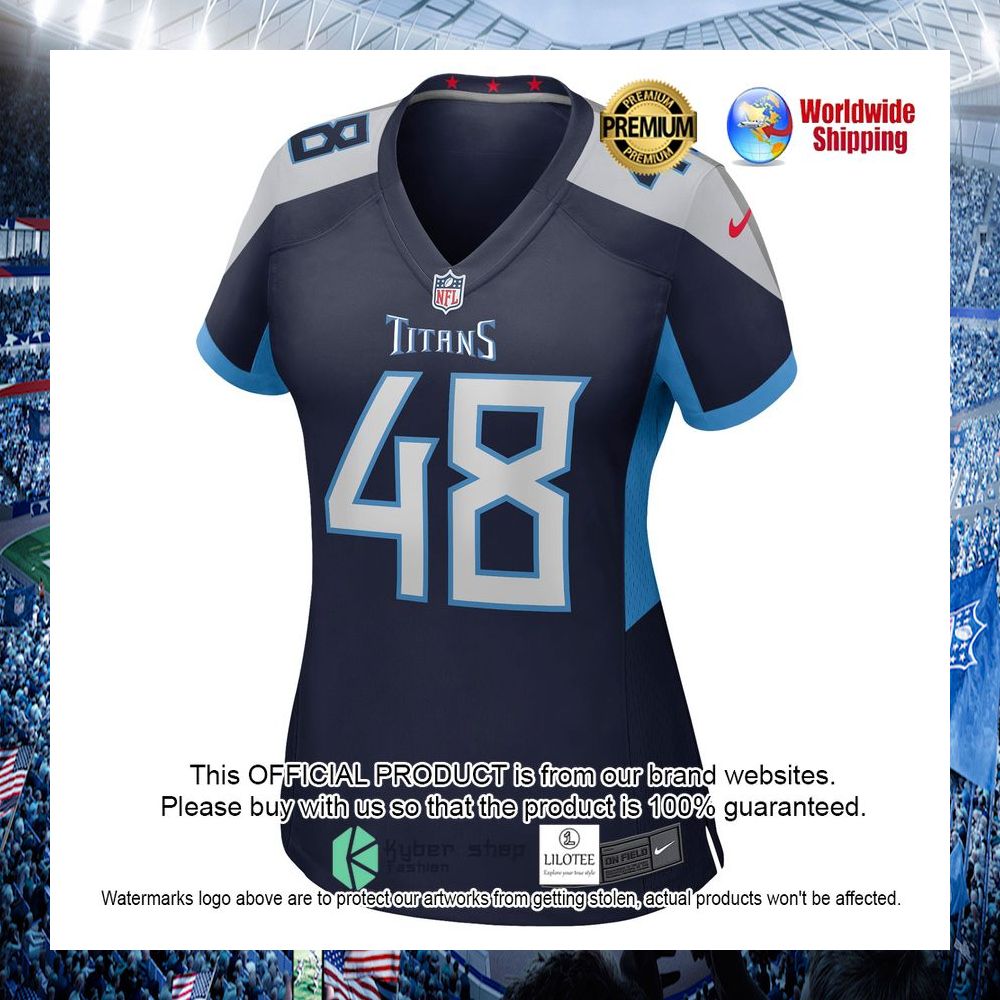 bud dupree tennessee titans nike womens navy football jersey 2 96