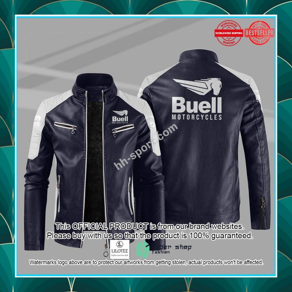 buell motorcycles racing motor leather jacket 5 185