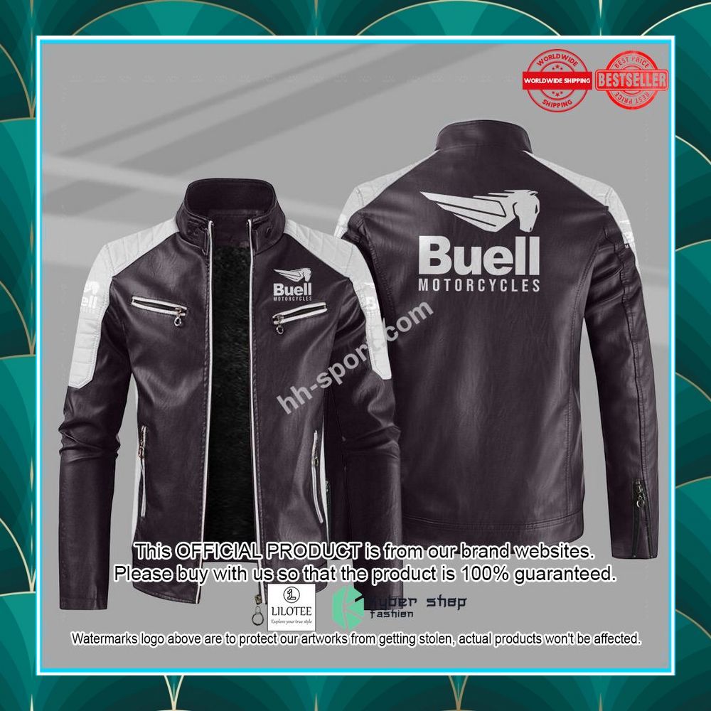 buell motorcycles racing motor leather jacket 7 593