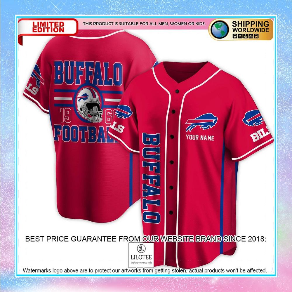 buffalo bills 1960 baseball jersey 1 37