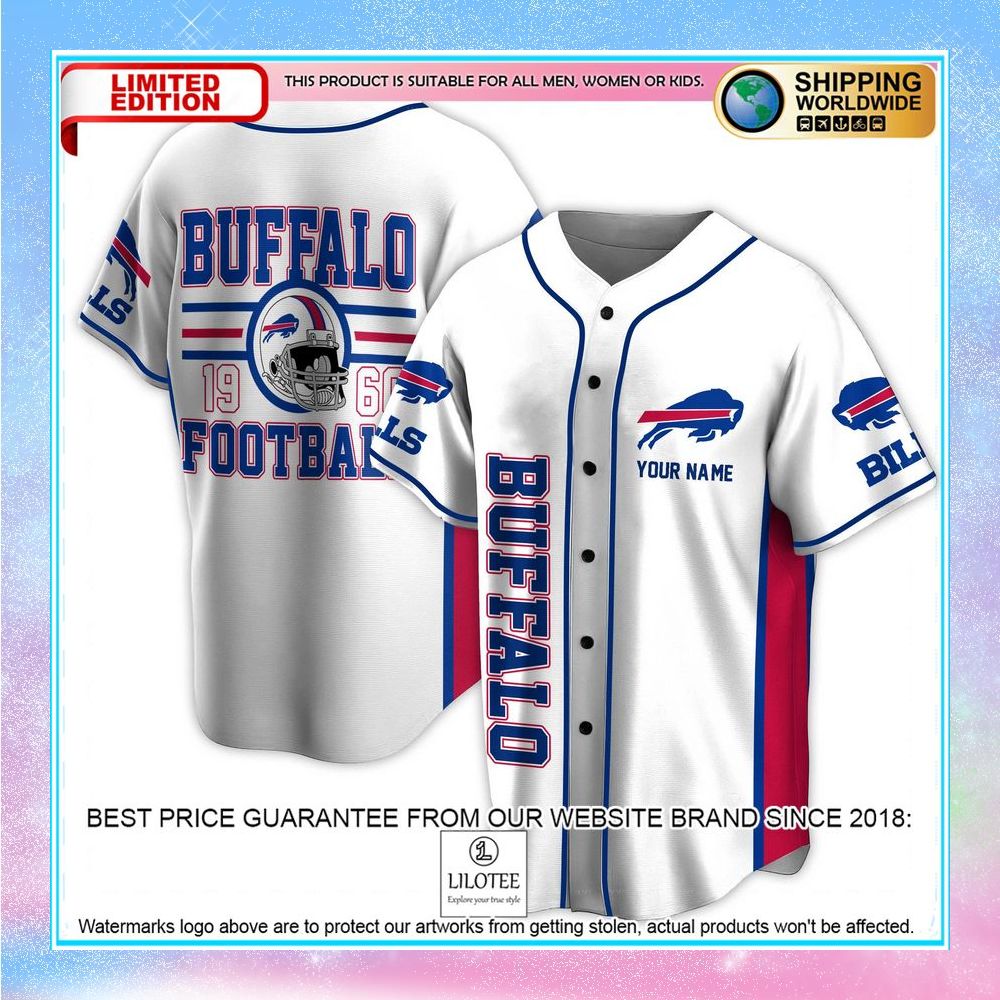 buffalo bills 1960 baseball jersey 2 828