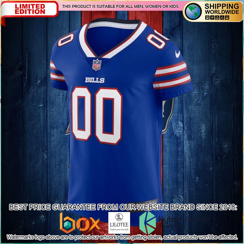buffalo bills nike vapor elite custom royal football jersey 2 836