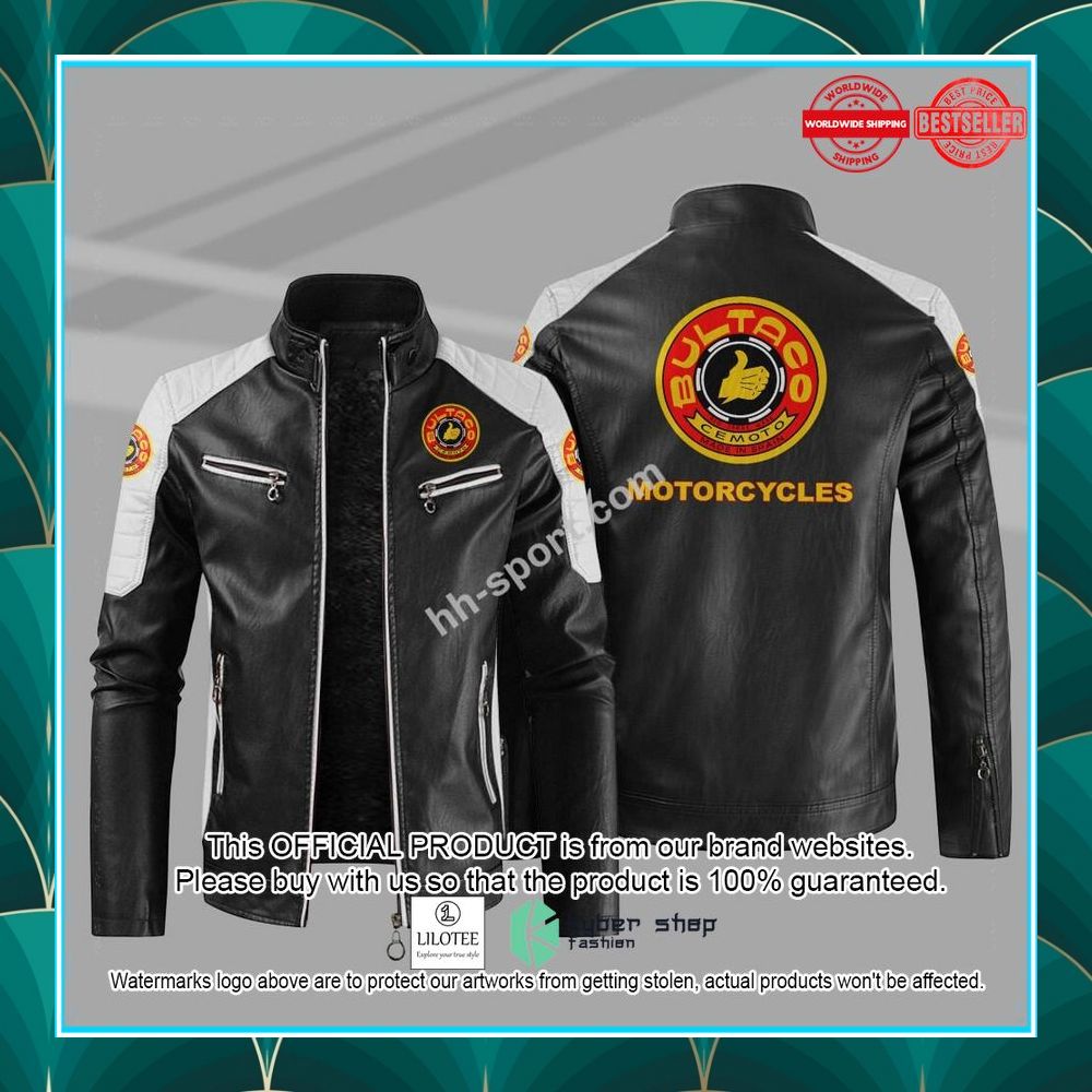 bultaco motorcycles motor leather jacket 1 906
