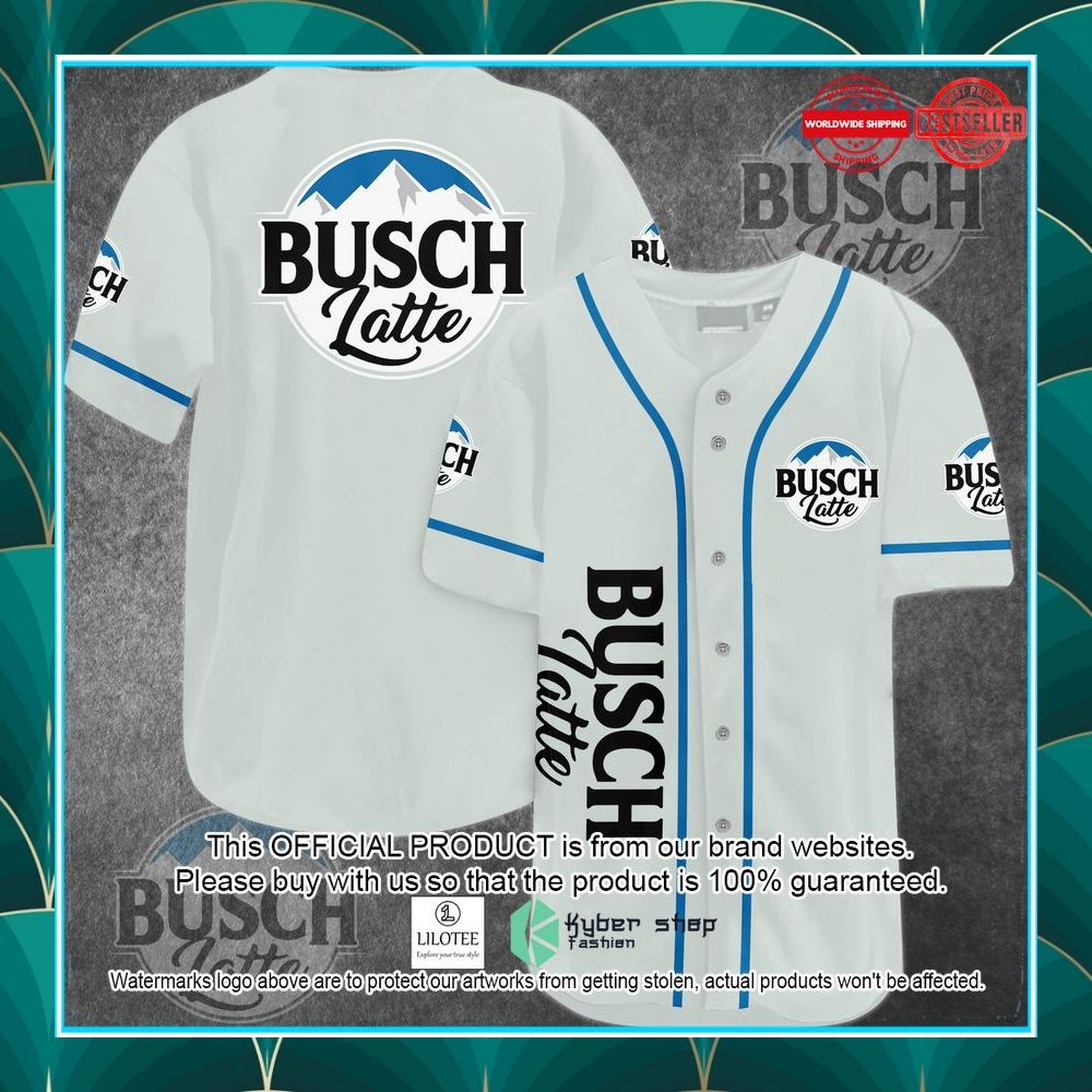 busch latte baseball jersey 2 858
