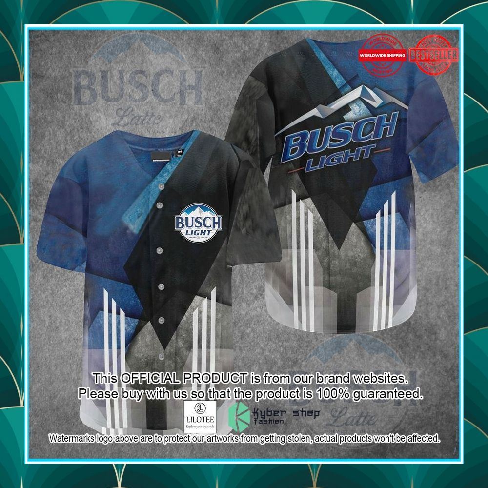 busch light baseball jersey 1 152