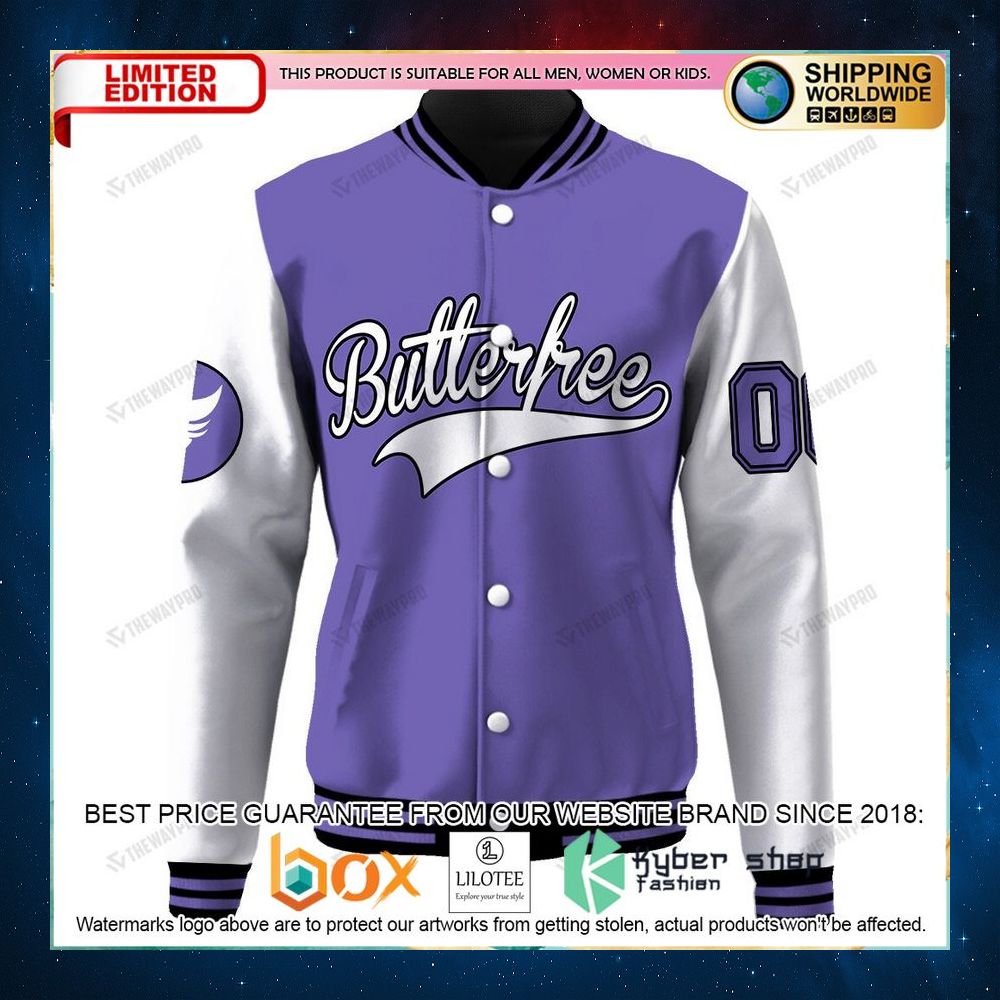 butterfree pokeball personalized baseball jacket 2 368
