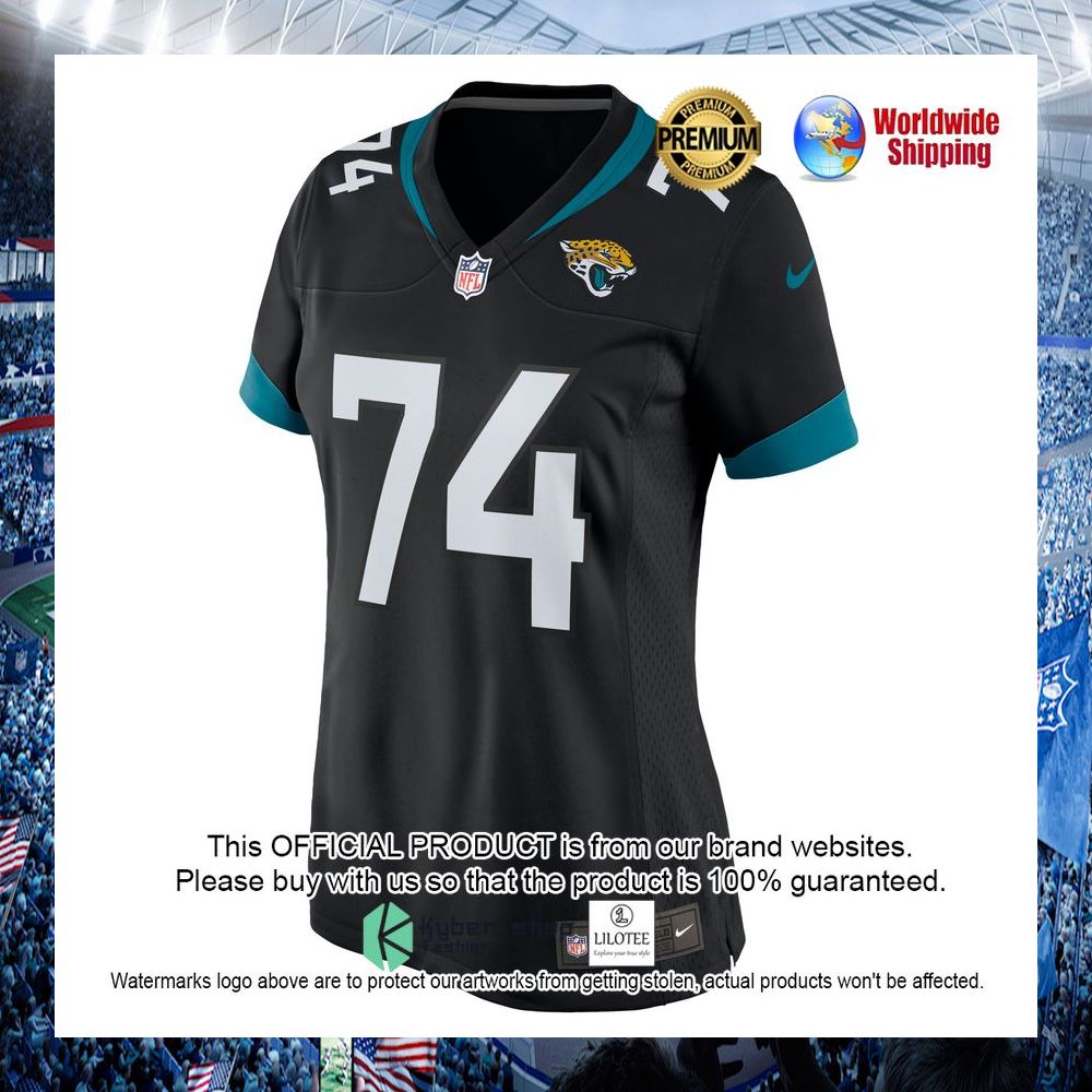 cam robinson jacksonville jaguars nike womens black football jersey 2 223